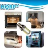 HQRP 4-Pack E12 Base 64 SMD3014 LED Light Bulbs AC