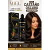 Miel® Shampoo Con Tinte Cubre Canas Natural Jengibre 500ml