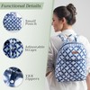 Maison d' Hermine Backpack for Women Men Cotton Shoulder Multipurpose