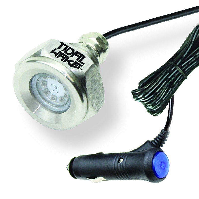 Tidal Wake Plug N' Play Underwater LED Boat Drain Plug