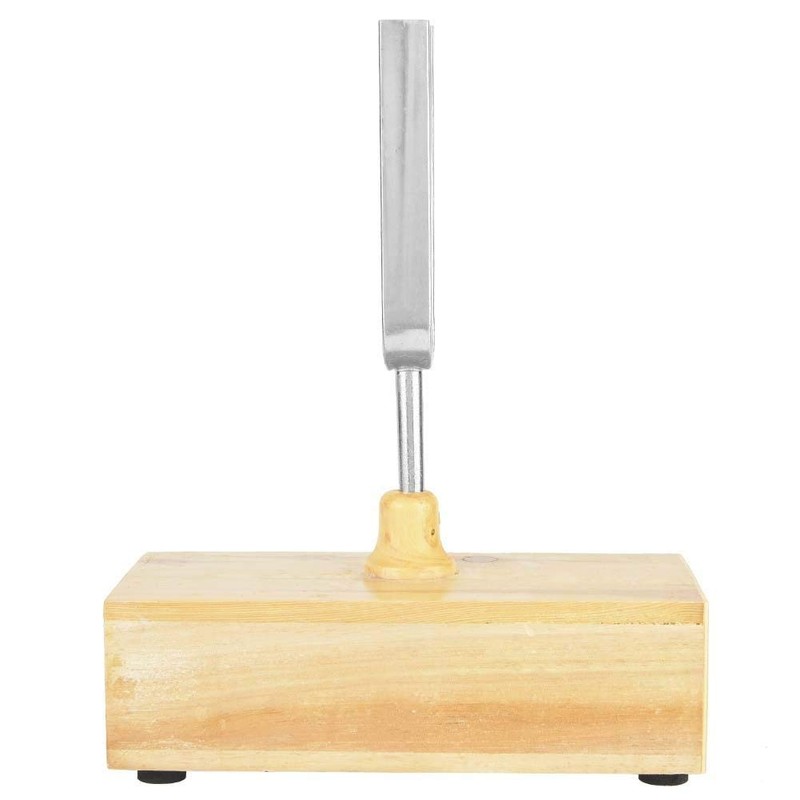 440HZ Tuning Fork Virbration Experimental Instrument with Wood Resonator Box