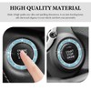 FSTURIOS Bling Crystal Double Rhinestone Car Engine Start Ring Decals,