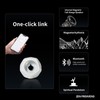 ZenFrekvens Dynamic Ferrofluid Bluetooth Speaker with Rhythm LED Light &
