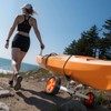 VEVOR Kayak Cart, 230 lbs Load Capacity, Canoe Cart Dolly