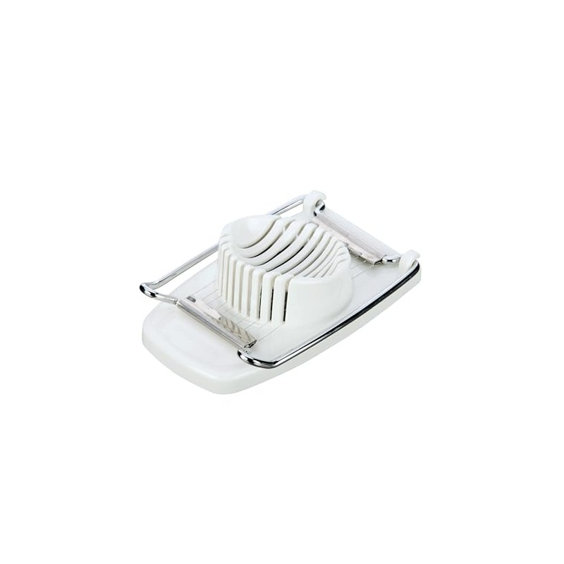 Tescoma Egg Slicer, Plastic, White/Silver, 9 x 13 cm
