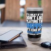 Bagpipes Are For Smart People Funny Bagpiper Stainless Steel Insulated