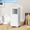 8000 BTU Portable Air Conditioner, Powerful Cooling for 700 Sq.ft