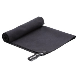 BODYRAISER Mftowel2T Quick Drying Towel, Absorbent Towel, 23.6 x 48.0 inches (60 x 122 cm), Black, Microfiber Bath Towel, Face Towel, Sports Towel, Hand Towel, Body Towel, Golf, Car Wash, Bath, Sauna