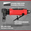 WORKPRO Compressed Air Rod Grinder 90° Angle Grinder 1/4 Inch