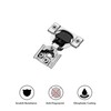 Ravinte 3/4 Inch Overlay Cabinet Hinges - 30 Pack (15