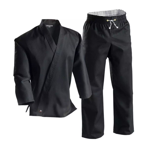 Century Black 8oz Middleweight Uniform Gi with Contact Pants Size