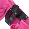 9 Pocket Tool Belt Heavy Duty Suede Leather Fits Hammer