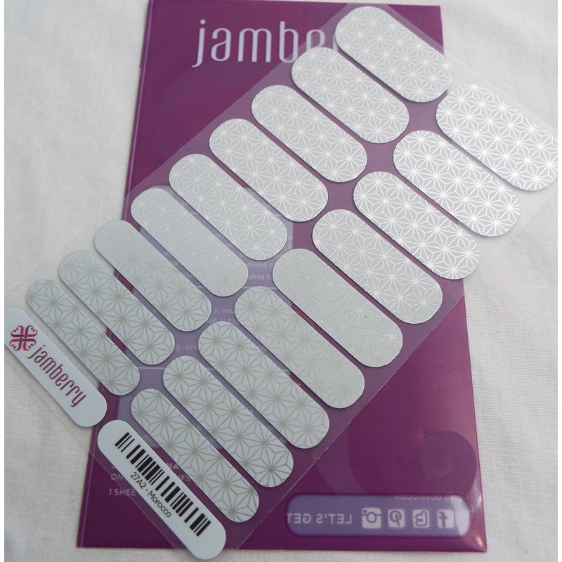 Jamberry Morocco 27A2 Nail Wrap (Full Sheet)