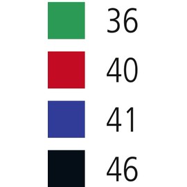 OHP Pen - STABILO OHP Pen Soluble - Medium - Box of 10 - Red