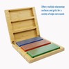 DMT W6EFC Deluxe Diamond Whetstone Knife Sharpening Kit with Wood