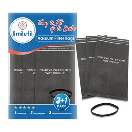 S SMILEFIL 38737/CMXZVBE38737 Wet/Dry Vac Filter Bags for Craftsman 2 to 2.5 Gallon Wet/Dry Vacuums and Powerhead Bucket Vac, Part# CMXZVBE38737 / 9-38737