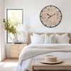 EMAX HOME 20 Inch Large Farmhouse Wall Clock, Rustic Antique