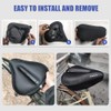 Bicycle Saddle Cover, 28 x 25 cm, Gel Padded Bicycle