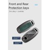 HIBEYO Smart Key Fob Cover Compatible with 2023 2024 2025