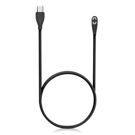 YANMONGI for SHOKZ OpenSwim Pro S710 Charging Cable, Charging USB C Portable Magnetic Charging Cable-Black