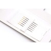 Clover Agujas, Apliques/Punzantes No.12, Negro/Oro