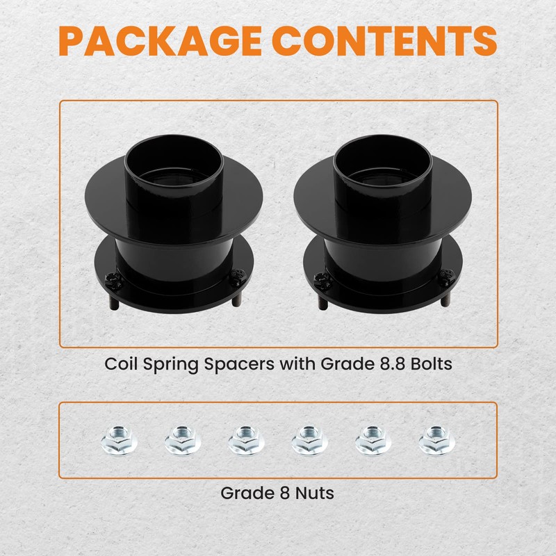 maXpeedingrods 3.5" Front Leveling Kit for Dodge Ram 1500 2500