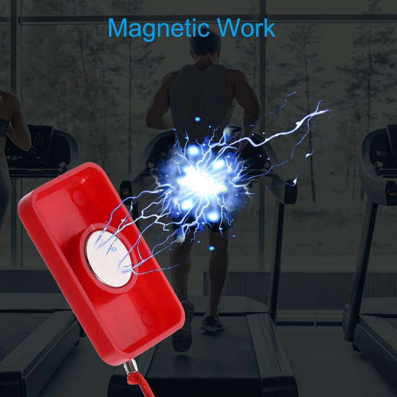 PATIKIL Universal Treadmill Magnet Safety Key 1.81inch, 2 Pack Treadmill