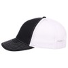 Lids Blank Slam Dunk Trucker Adjustable Snapback Hat Black/White