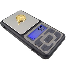 GemOro Platinum MP601 Jewelry Scale | Durable Precise Jewelers Premium Class Pocket Kitchen Scale | Digital Precision Tool | Expert Professional Reading & Accuracy 600g x 0.1g