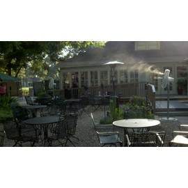 Low Pressure Misting Fan Kit- 25 inch Diameter- 6 Nozzle