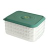Dumpling Storage Box Multi Layer Excellent Sealing Dumpling Food Container