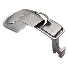 CKPSMS Brand - 1PCS #490359 1/4" Industrial Sewing Machine Double Fold Spring Type Hemmer Hemming Presser Foot (1/4")