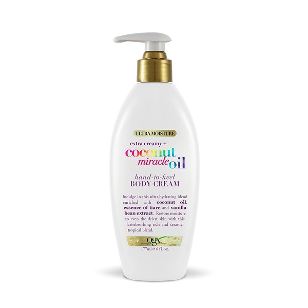 OGX Extra Creamy + Coconut Miracle Oil Hand-to-Heel Body Cream, 6 Ounces (SG_B07CSZKXQH_US)