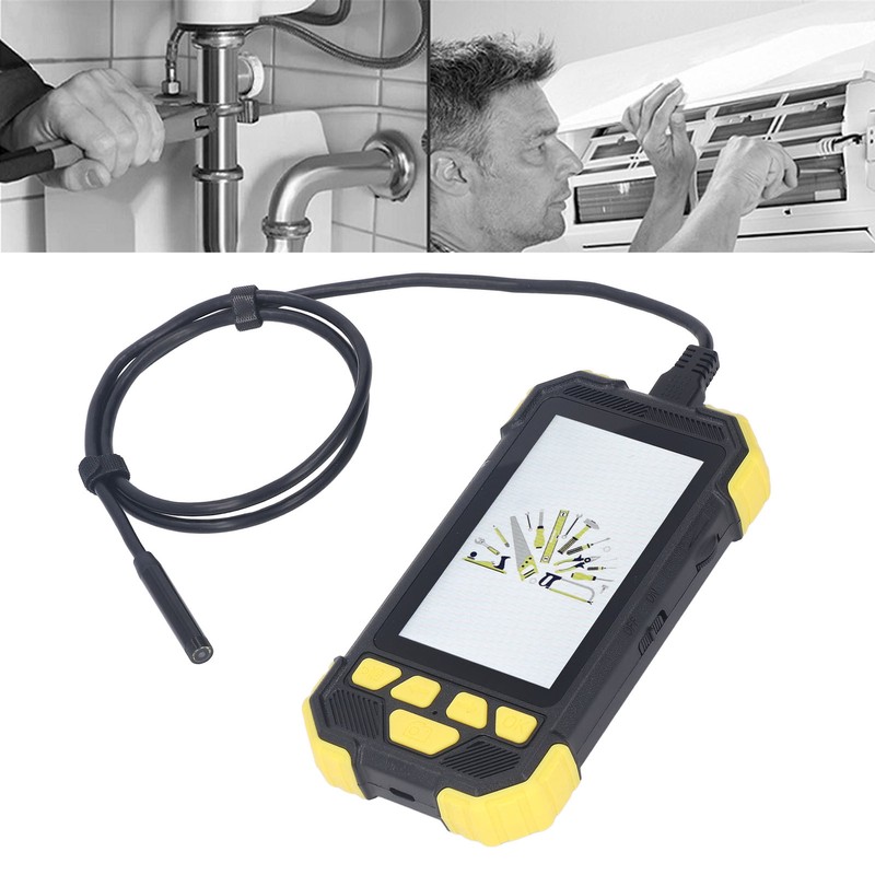 Screen Endoscope 4.3in Inspection Camera 8mm Lens HD Digital Portable