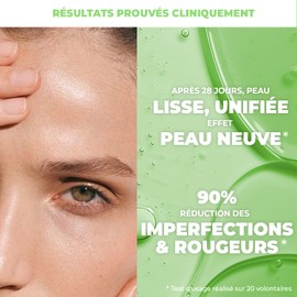 Energiqa Anti-Unreinheitsserum Niacinamid und Zink – Roll-On-Format – gegen Rötungen, verengt die Poren – 99% natürlichen Ursprungs – Innovation Massageball – 30 ml