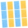 Healeved 16pcs Cellulose Sponge Cleaning Tools Refill Sponges Sink Scrubber