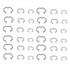 36 PCS 800-801 Quick Connector Clips, 12-3/8'', 12-1/2'', 12-5/8'', Transmission