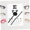 SAFIGLE 1 Set Portable Eye Occluder Set Test Tool with