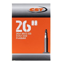 SDDISTRIBUZIONE Cámara 26X1.90/2.125 P/Bicicleta Válvula Francesa 48mm CST