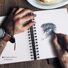 Sketchbook A5 200 g/m² thick paper spiral binding - sketch