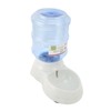 Pet Water Dispenser Gravity Refill Leakage Proof Clear Automatic Dog