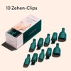 Manucurist - 10 Zehennagel Nagellackentferner Clips - Zubehör zum Entfernen