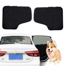 WYFCR Dog Car Door Protector 2 Pack, Pet Car Door Mat, Anti dirt mat, Pet Car Door Mat Protector for Car Door, Durable Washable Dog Car Vehicle Door Guard Universal Size for Most Cars Travel