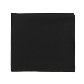 ASHIRWAD 100% Cotton Fabric Poplin Cotton Cloth for Puja Hindu Pooja God Aasan, Coconut, Statue Shankh Wrap (Black - 2 Yards)