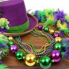 Bdecoll 2 Pack Mardi Gras Costume Hats with Purple Green