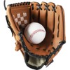 Wonninek Baseball Glove Sports Bat Gloves with Baseball PU Leather