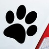 Hellweg Druckerei Dog Paw Dog Fote Paw Car Sticker Rear