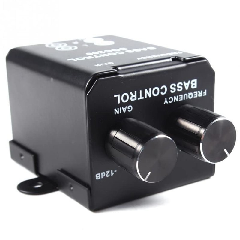Lyaciomn Auto Car Remote Amplifier Subwoofer Car Audio Equalizer Crossover