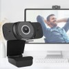 Webcam PC Camera HD 1080P Laptop Desktop Computer USB Drive‑Free