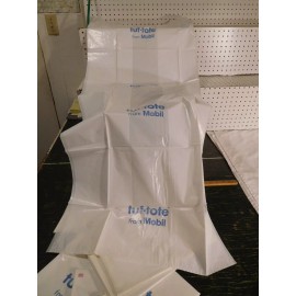 Mobil Vintage Decoration GIANT 22" x 57" MOBIL OIL Collectible tuf-tote Plastic Bag